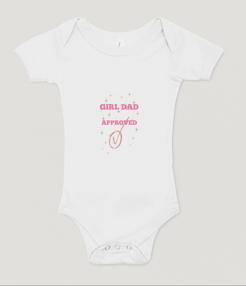 Girl Dad Approved Onesie